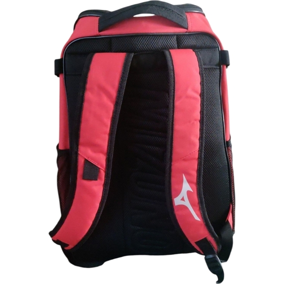 Mizuno Sunshine Organizer Red Backpack - Picture 7 of 10
